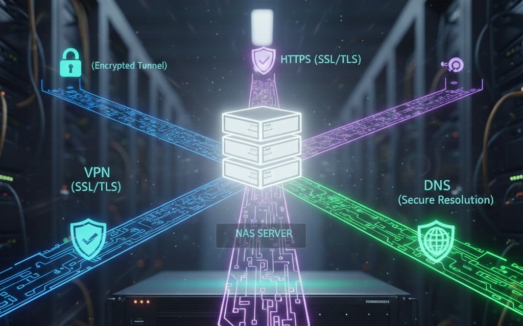 Acceso Seguro a Servidor NAS (VPN, DNS y HTTPS)